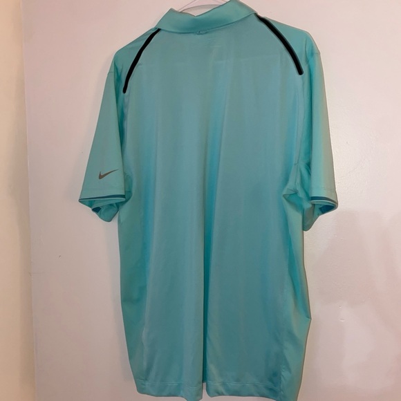 Nike Teal Performance Polo - Picture 3 of 4